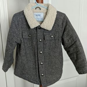 Toddler sherpa-lined jacket